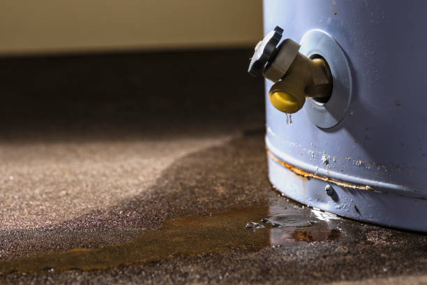 Water damage restoration process in Deshler, OH